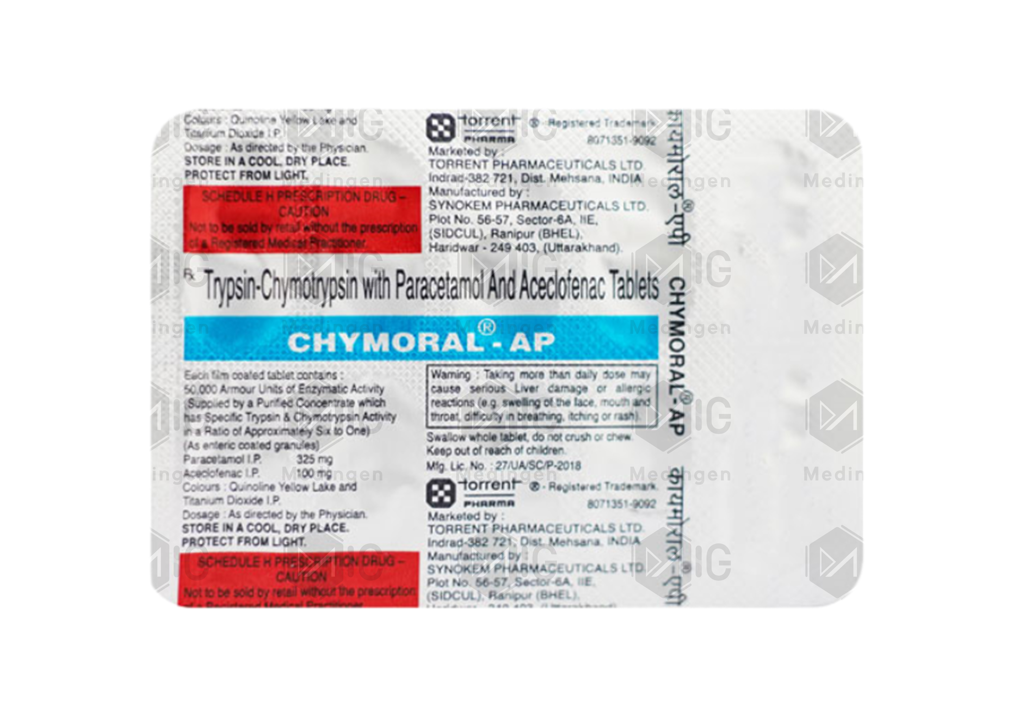 CHYMORAL AP